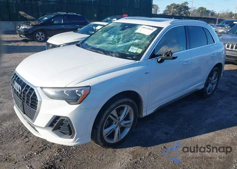 2020 Audi Q3 Premium 45 Tfsi S Line Quattro Tiptronic z USA, uszkodzony, nr VIN WA1DECF3XL1053769